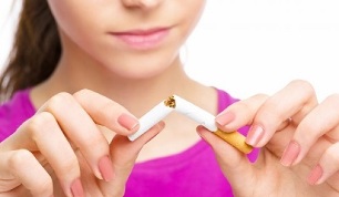 changes in the body when smoking is stopped
