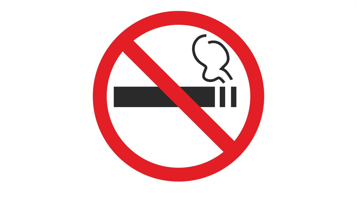 ban on cigarette smoking